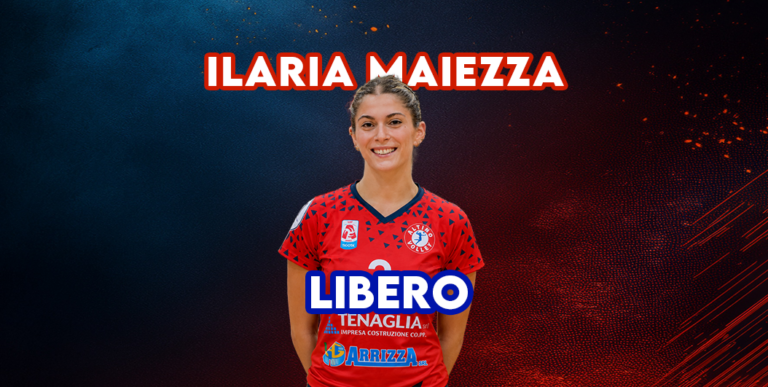 ILARIA MAIEZZA, GIOVANE TALENTO ABRUZZESE PER LA SECONDA LINEA ROSSOBLÙ
